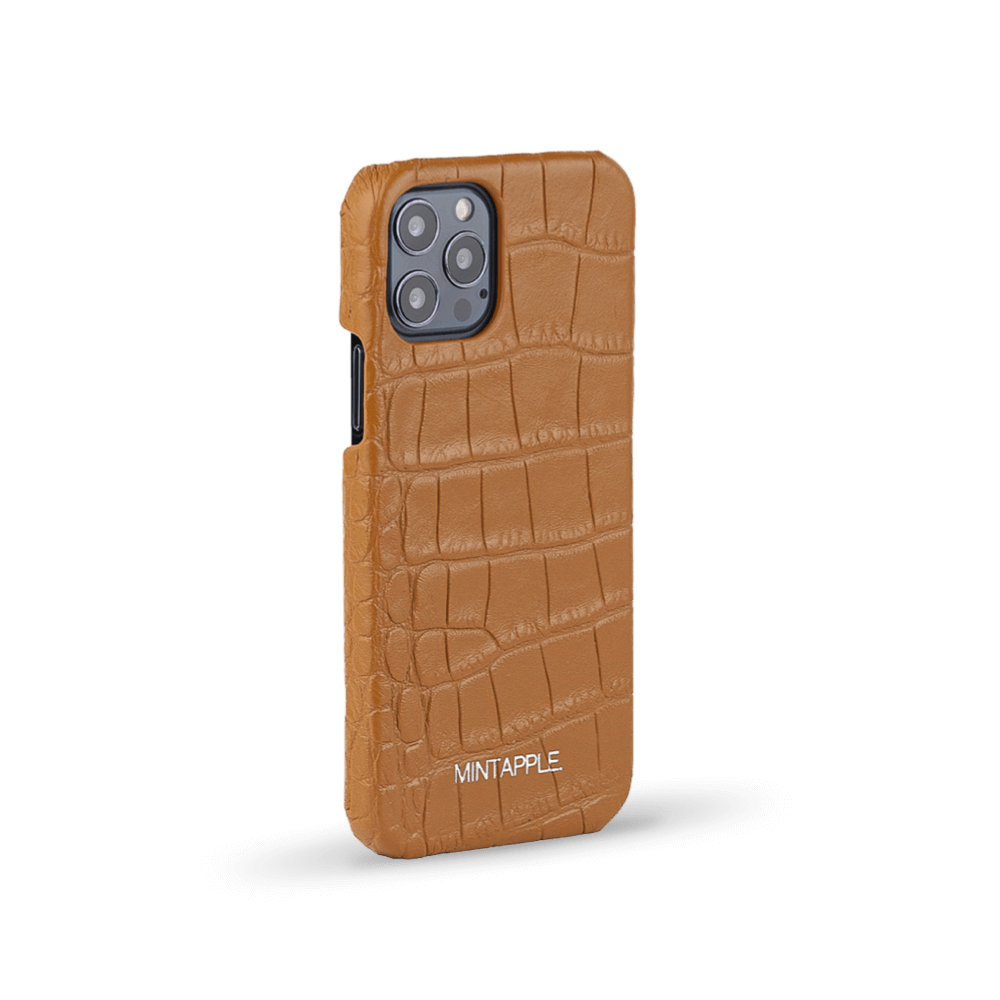 iPhone 12 Pro | Alligator Embossed Leather Case