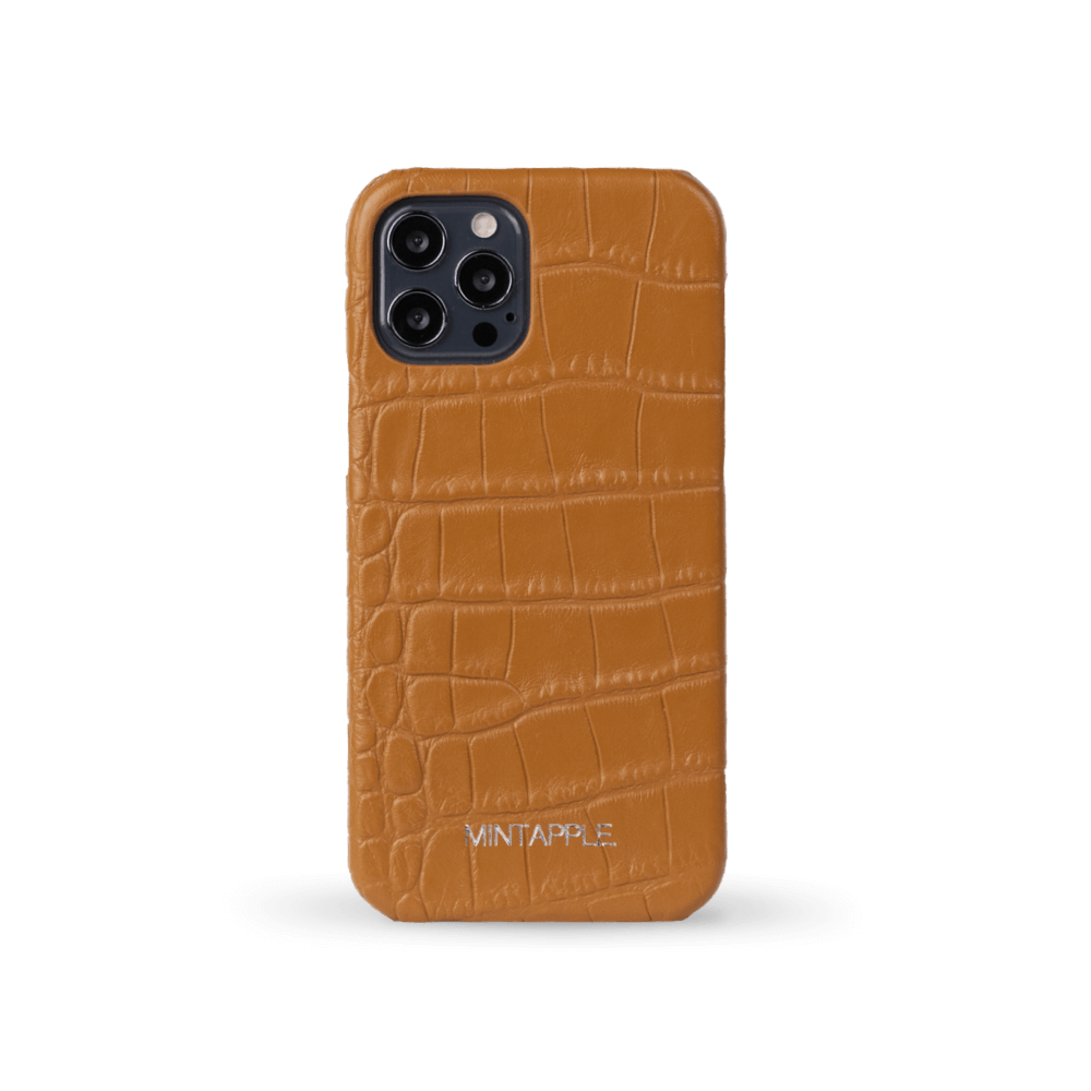 iPhone 12 Pro | Alligator Embossed Leather Case