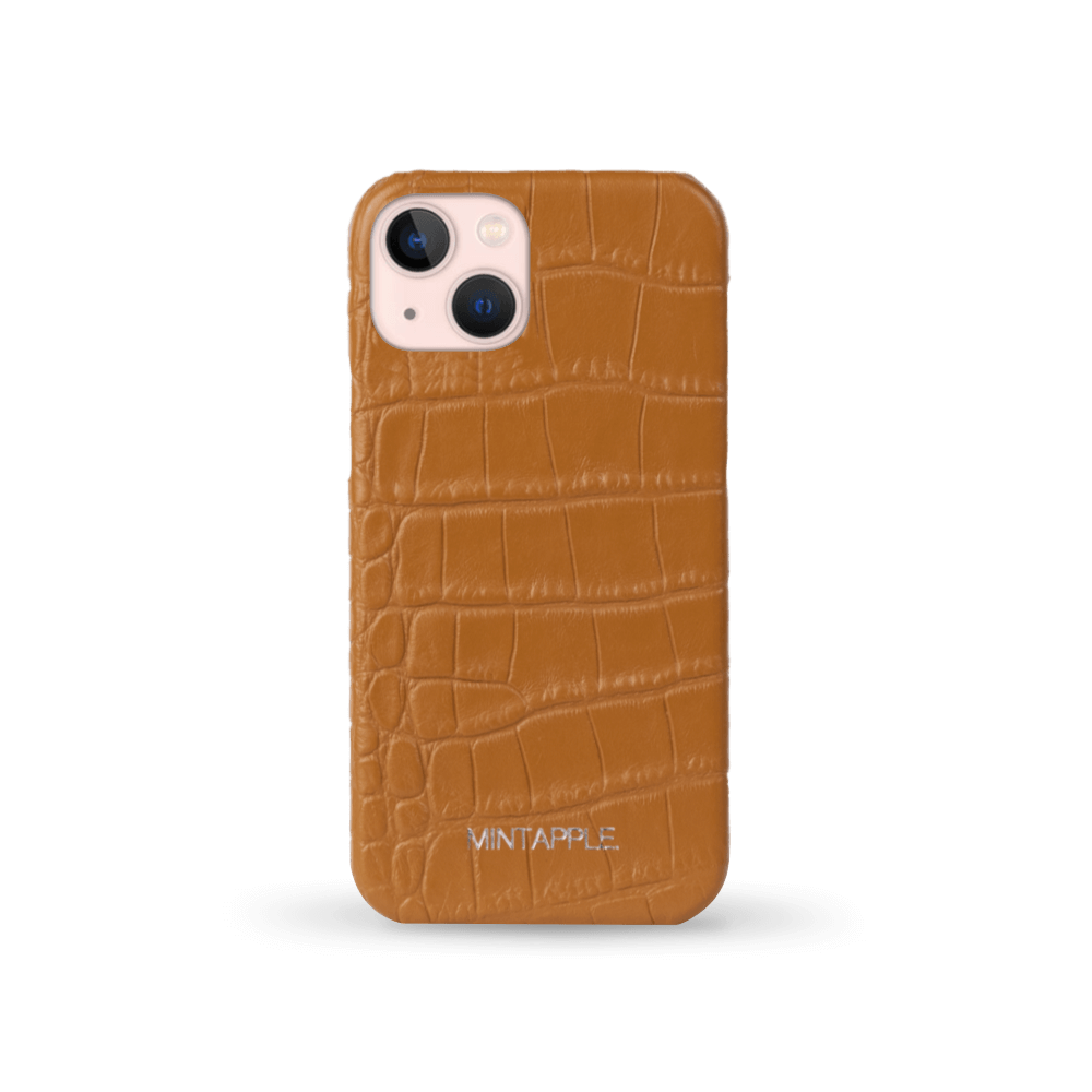 iPhone 13 | Alligator Embossed Leather Case
