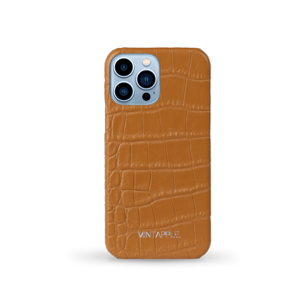 iPhone 13 Pro | Alligator Embossed Leather Case