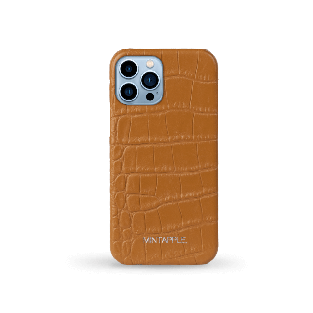 iPhone 13 Pro Max | Alligator Embossed Leather Case