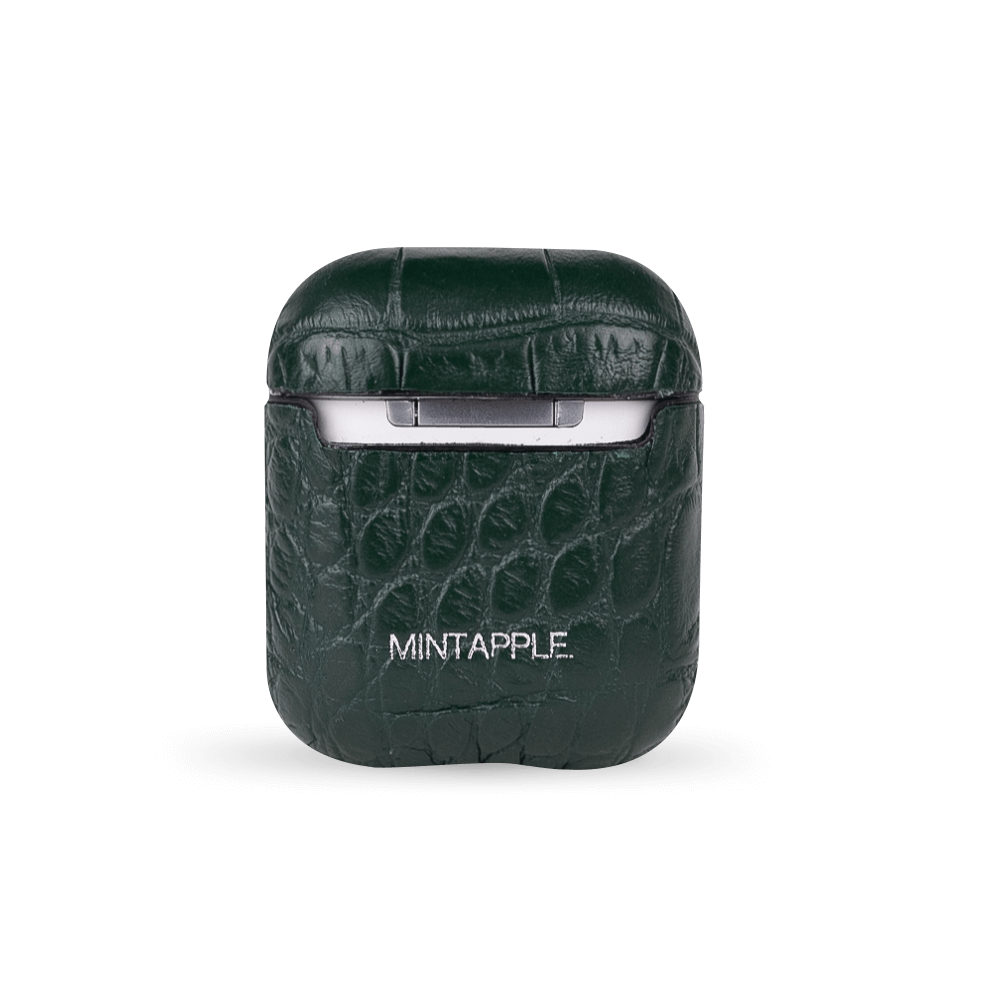 AirPods Case | Alligator Embossed Leather