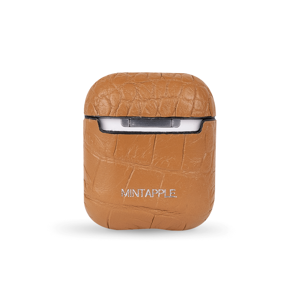 AirPods Case | Alligator Embossed Leather