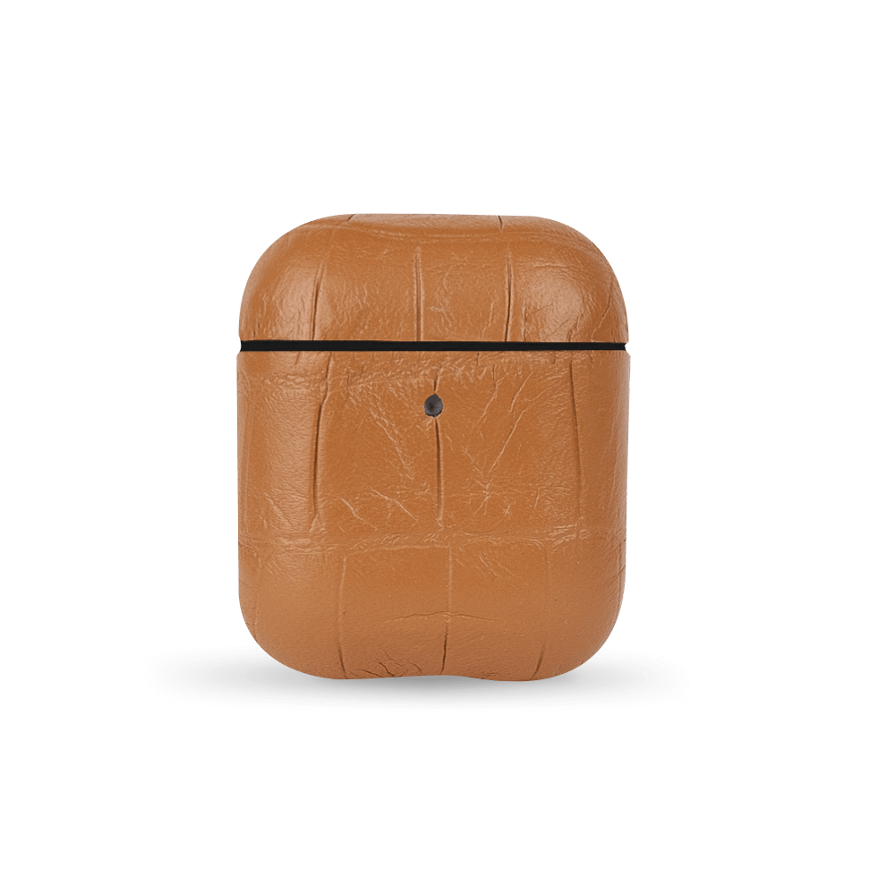 AirPods Case | Alligator Embossed Leather