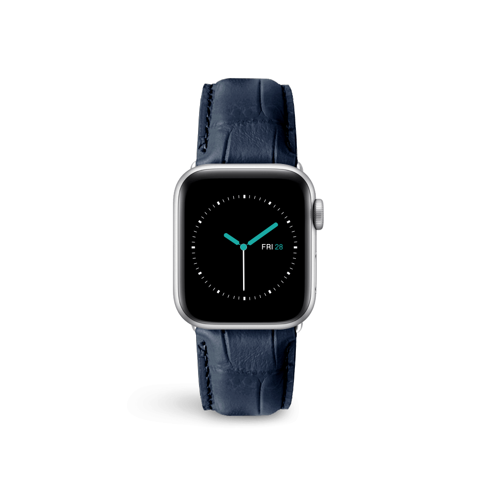 Alligator Leather - Blue - MINTAPPLE.
