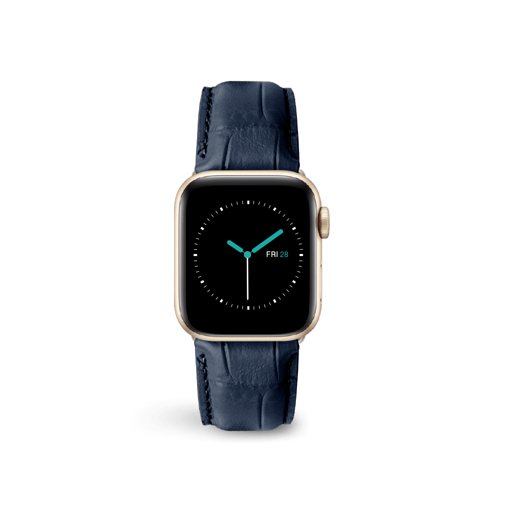 Alligator Leather - Blue - MINTAPPLE.