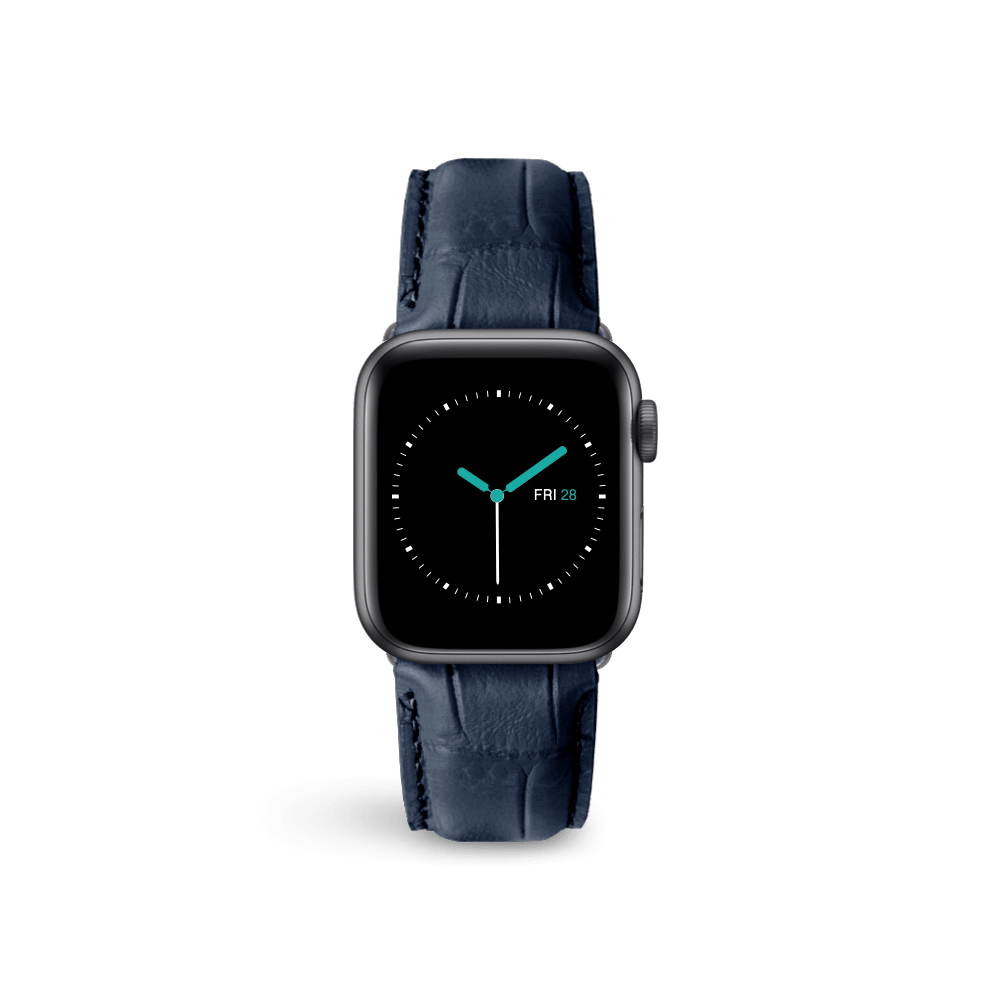 Alligator Leather - Blue - MINTAPPLE.
