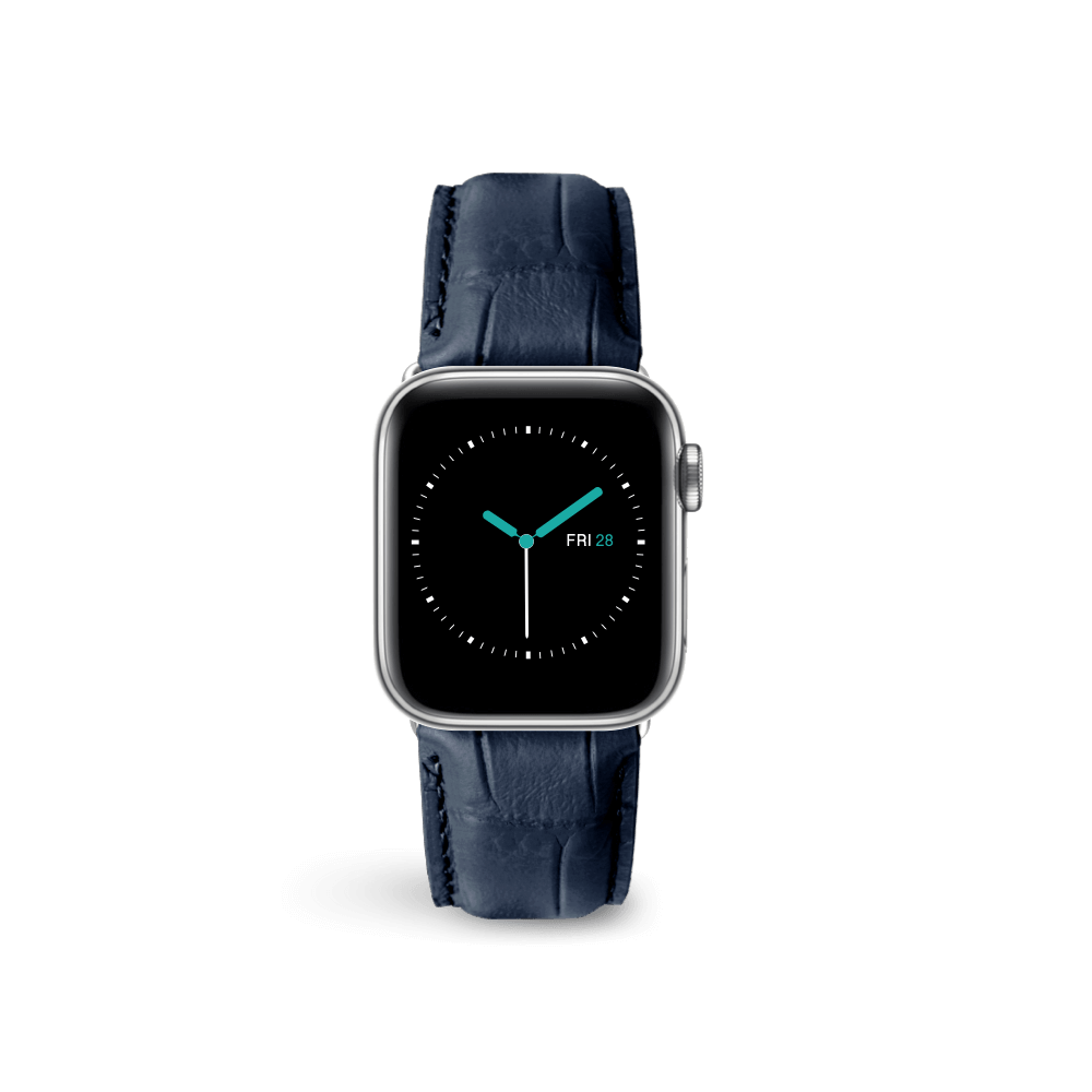 Alligator Leather - Blue - MINTAPPLE.