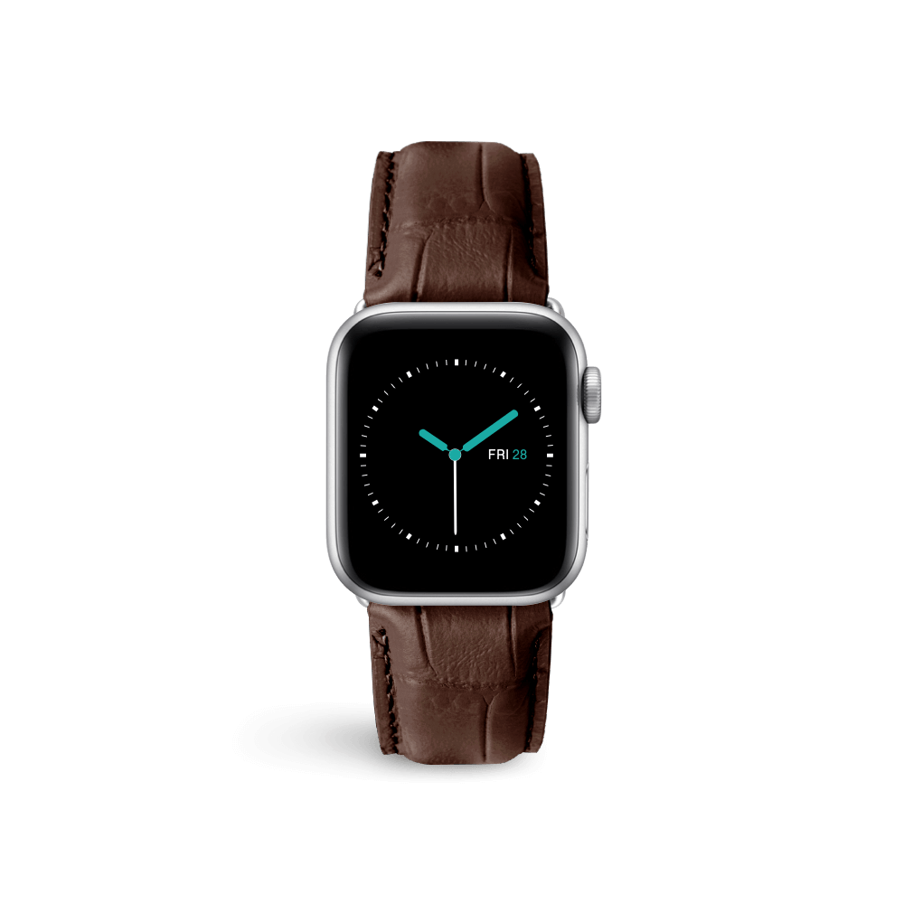 Alligator Leather - Brown - MINTAPPLE.