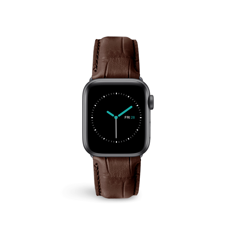 Alligator Leather - Brown - MINTAPPLE.