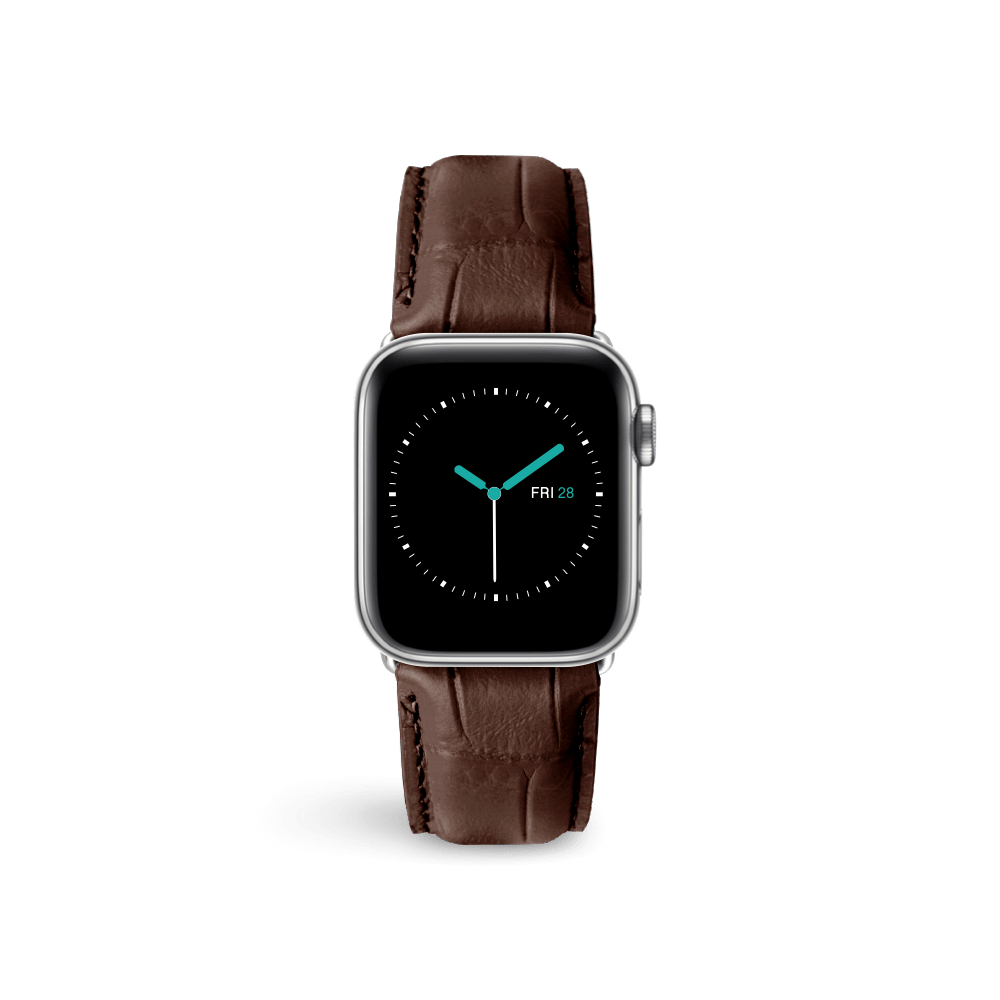 Alligator Leather - Brown - MINTAPPLE.