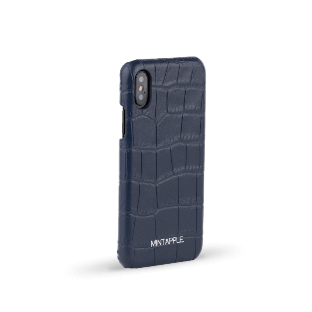 iPhone XS Max - Alligator Leather Case - MINTAPPLE.