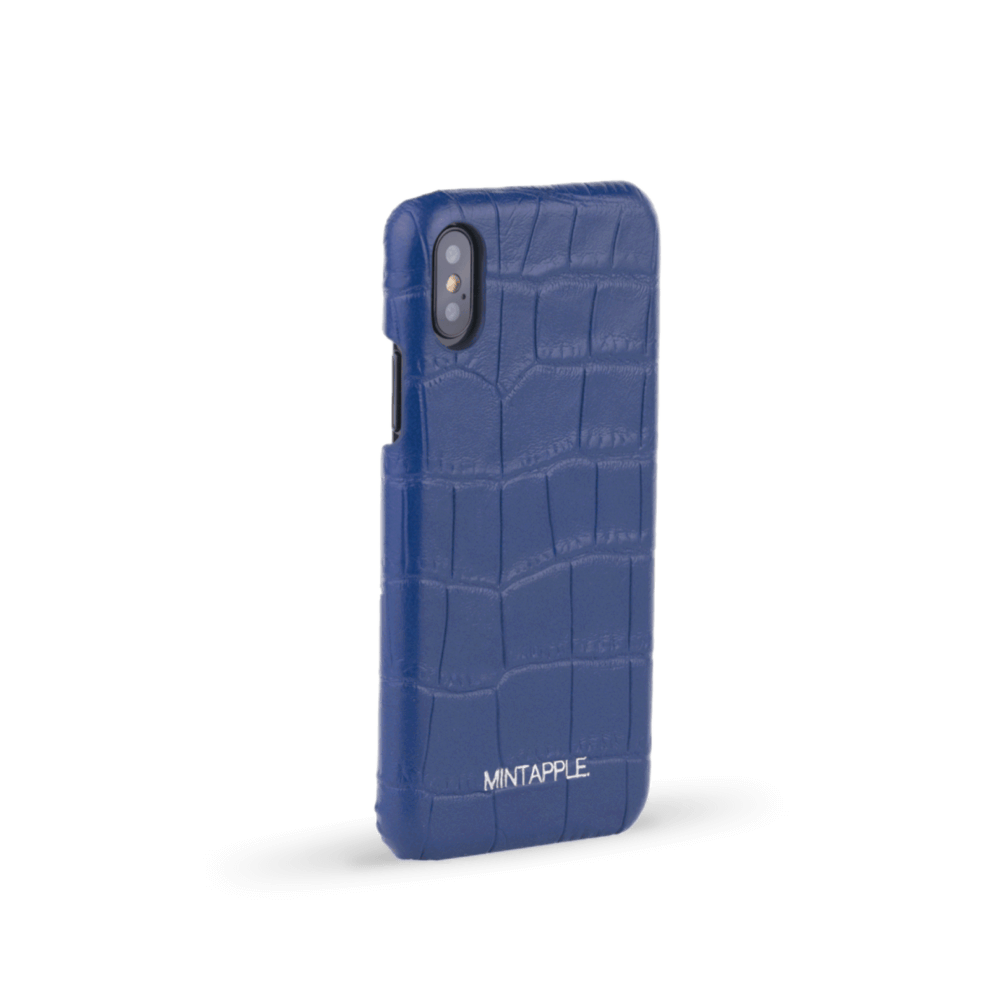 iPhone X / XS - Alligator Leather Case - MINTAPPLE.