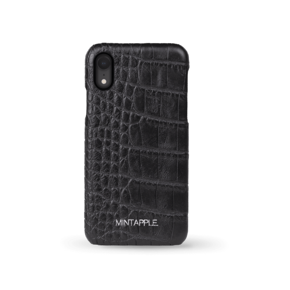 iPhone XR | Alligator Embossed Leather Case