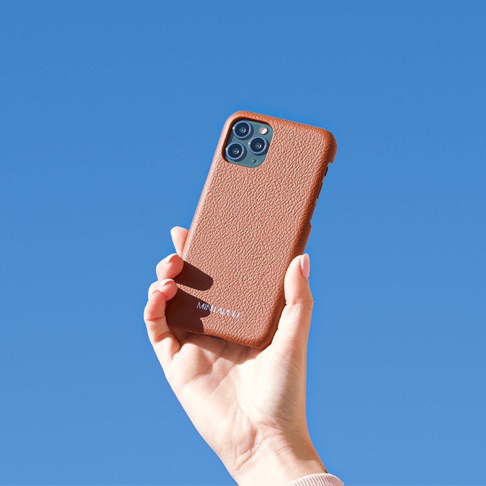 iPhone 11 - Top Grain Leather Case - MINTAPPLE.
