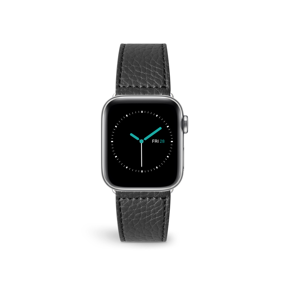 Leather Apple Watch Sport Strap | Black