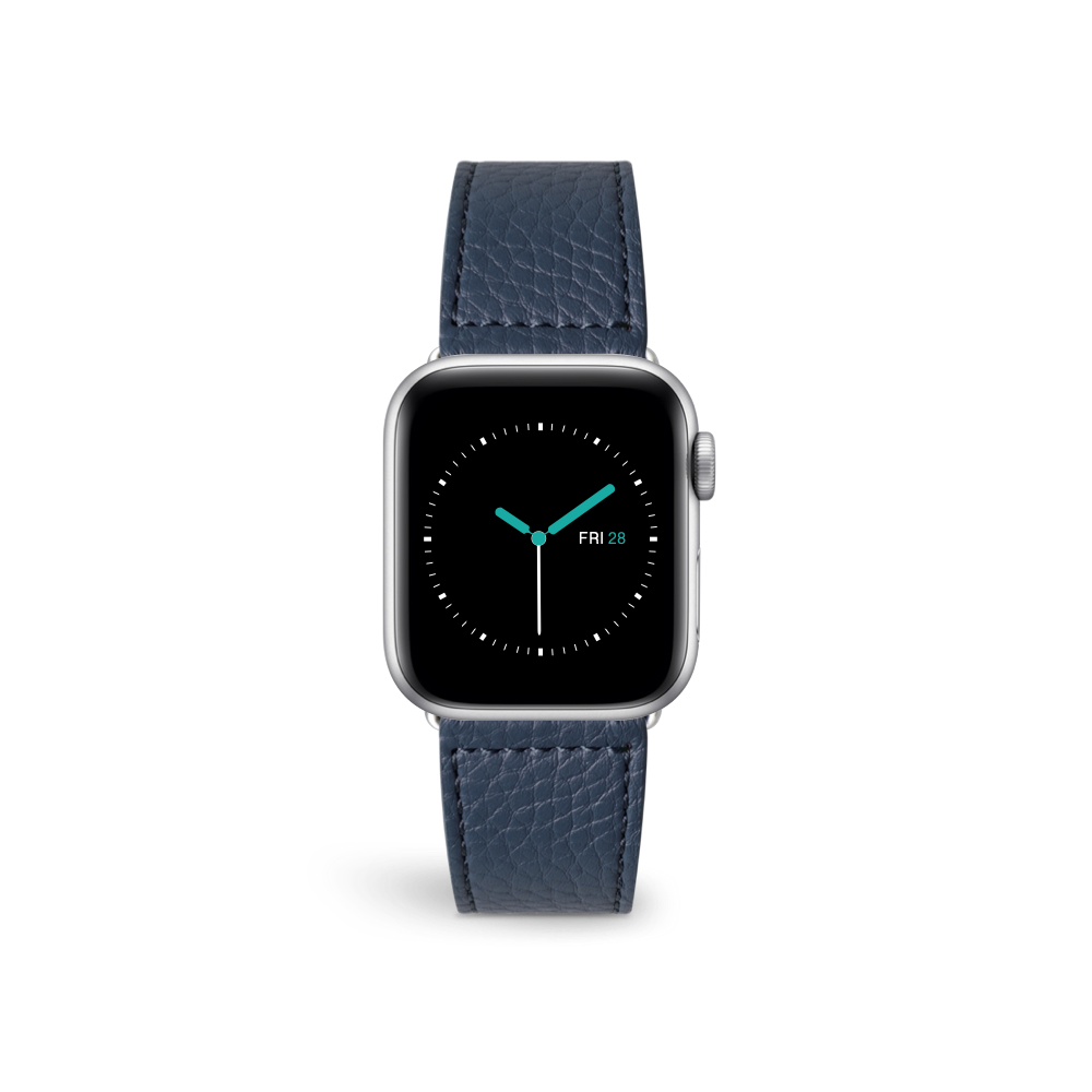 Leather Apple Watch Sport Strap | Bluette
