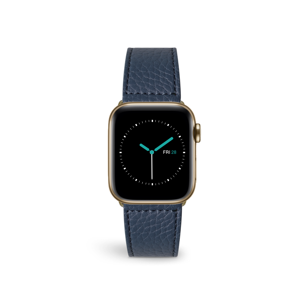 Leather Apple Watch Sport Strap | Bluette