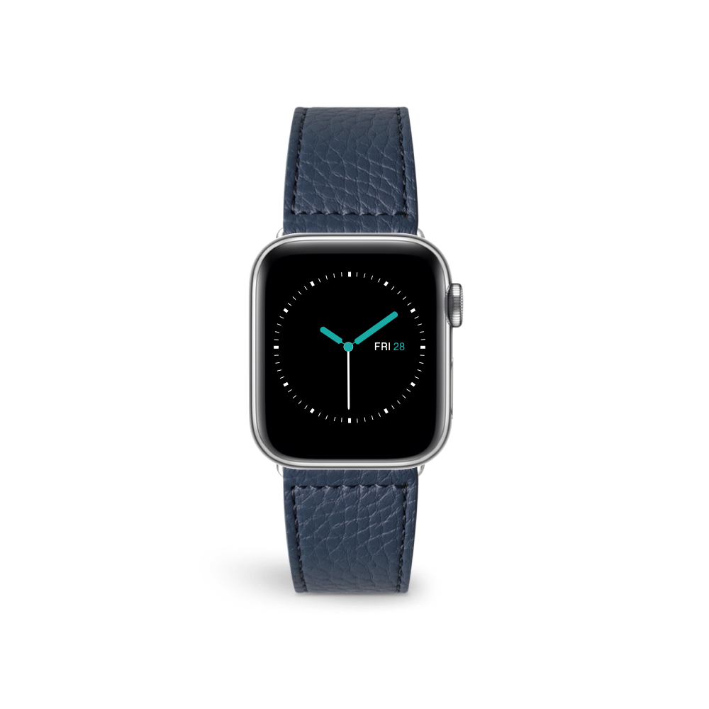Leather Apple Watch Sport Strap | Bluette