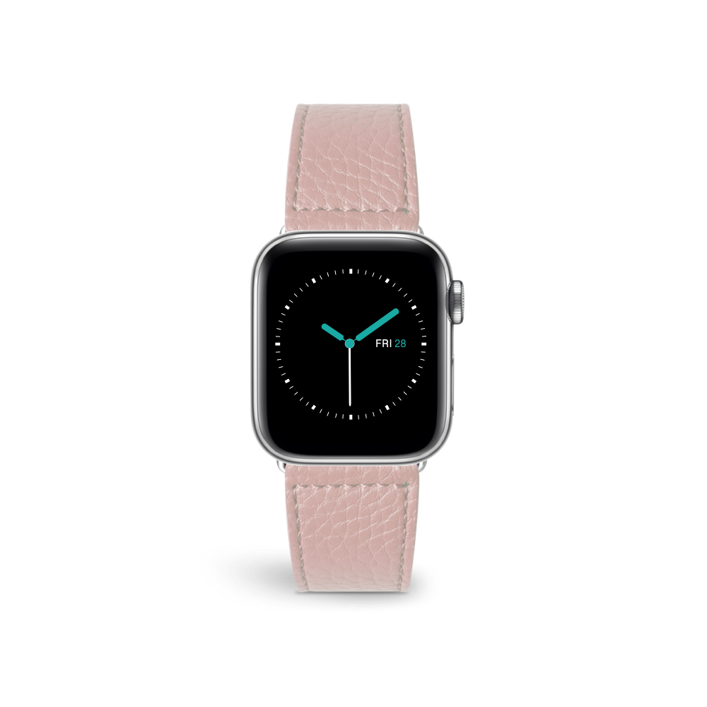 Leather Apple Watch Sport Strap | Blush