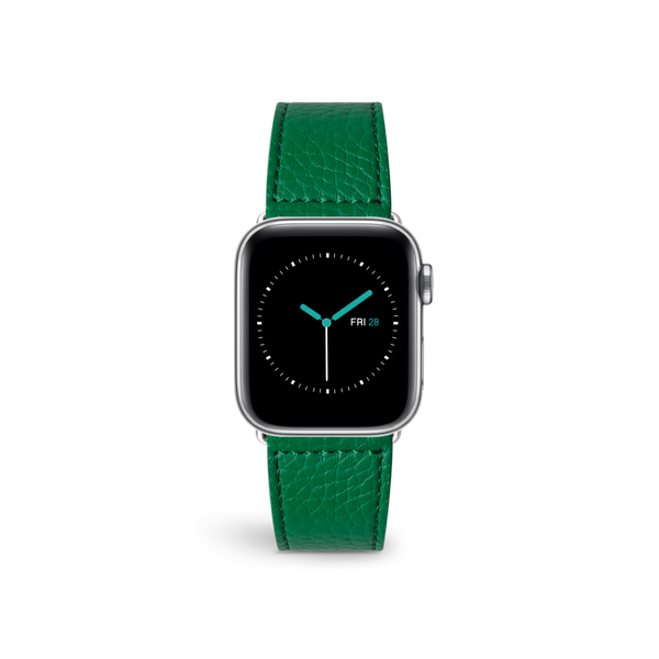 Leather Apple Watch Sport Strap | British Green