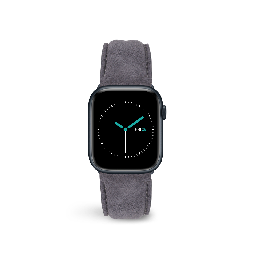 Suede Leather | Grey - MINTAPPLE.