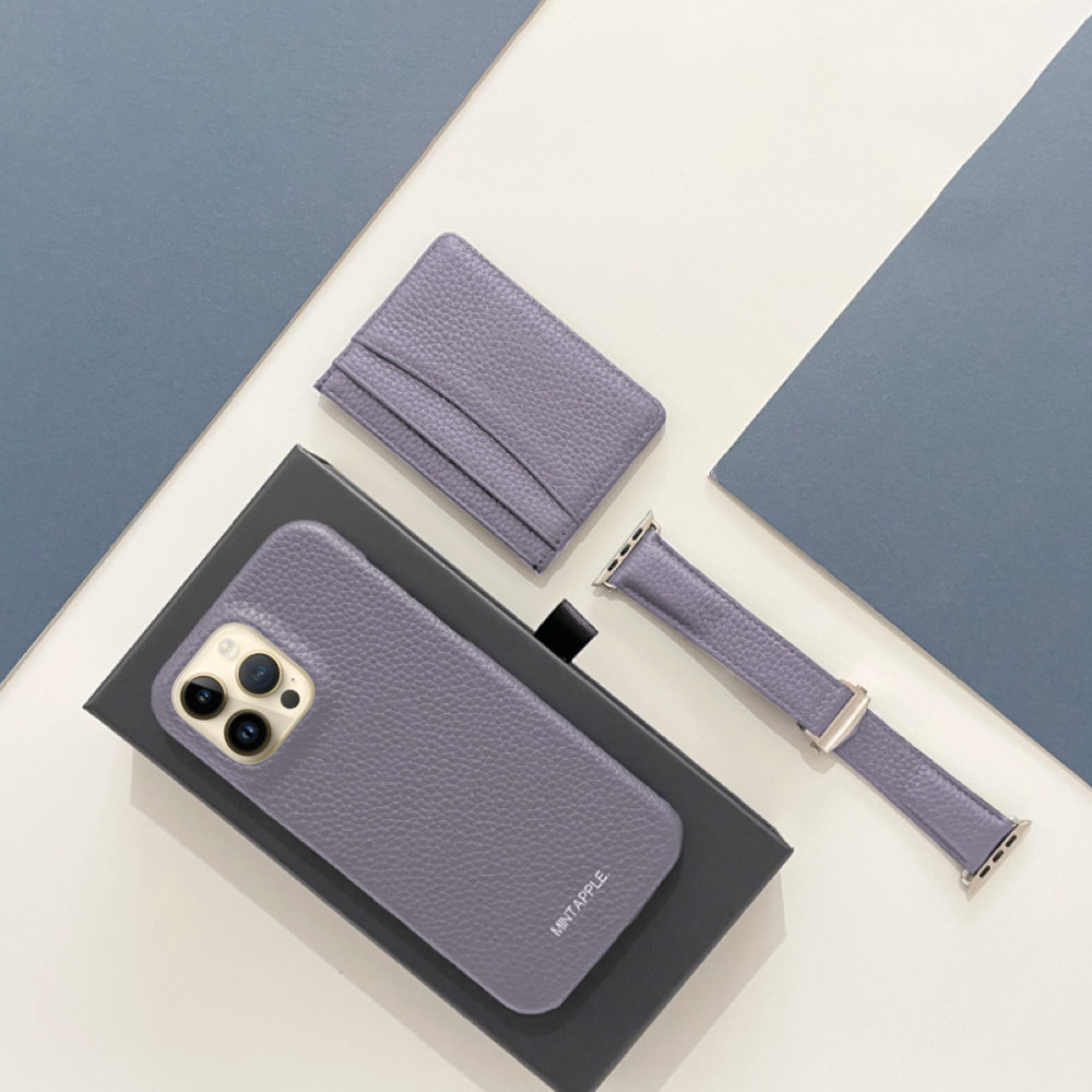 Top Grain Leather | Lavender