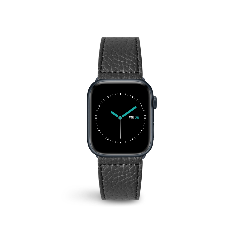 Leather Apple Watch Sport Strap | Black