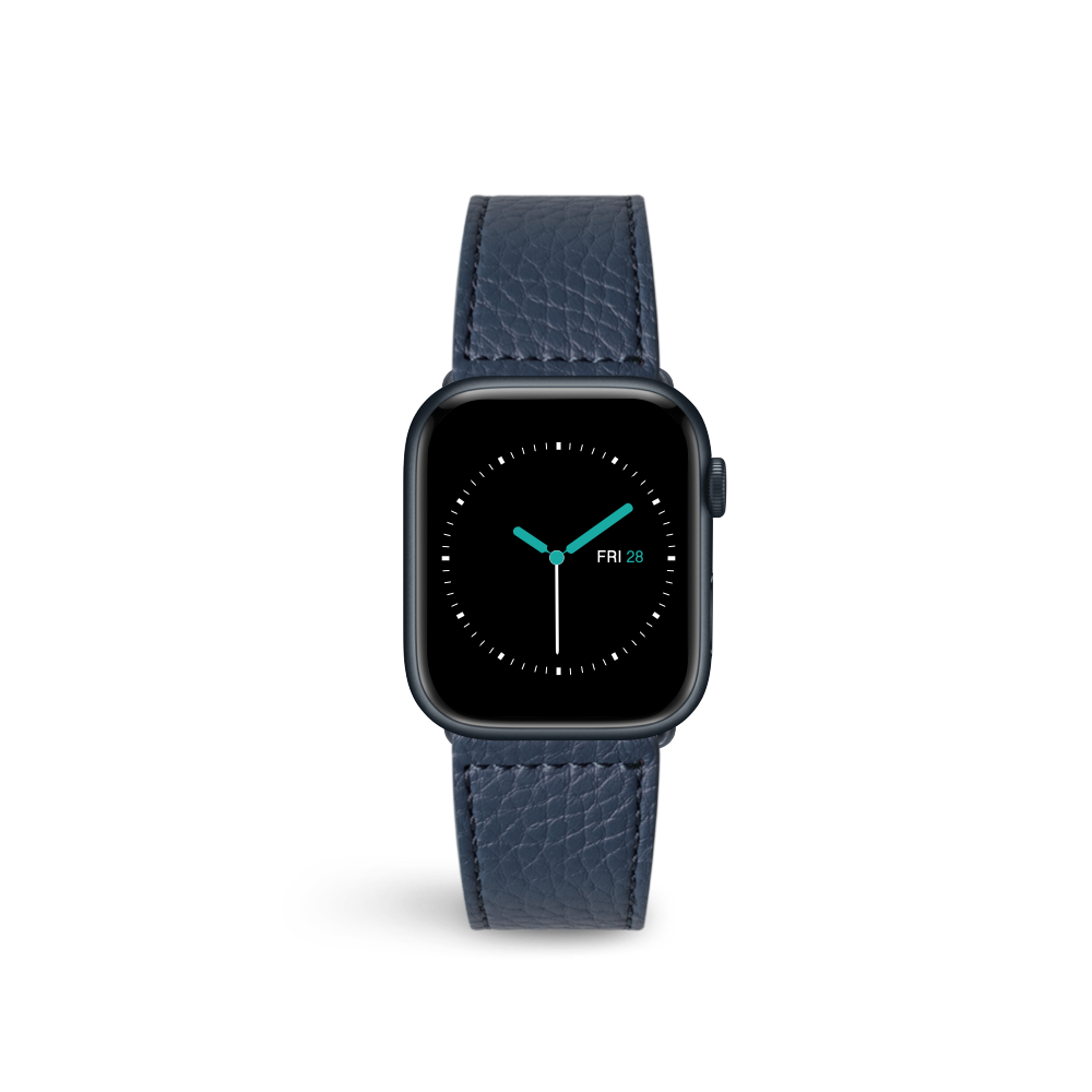 Leather Apple Watch Sport Strap | Bluette