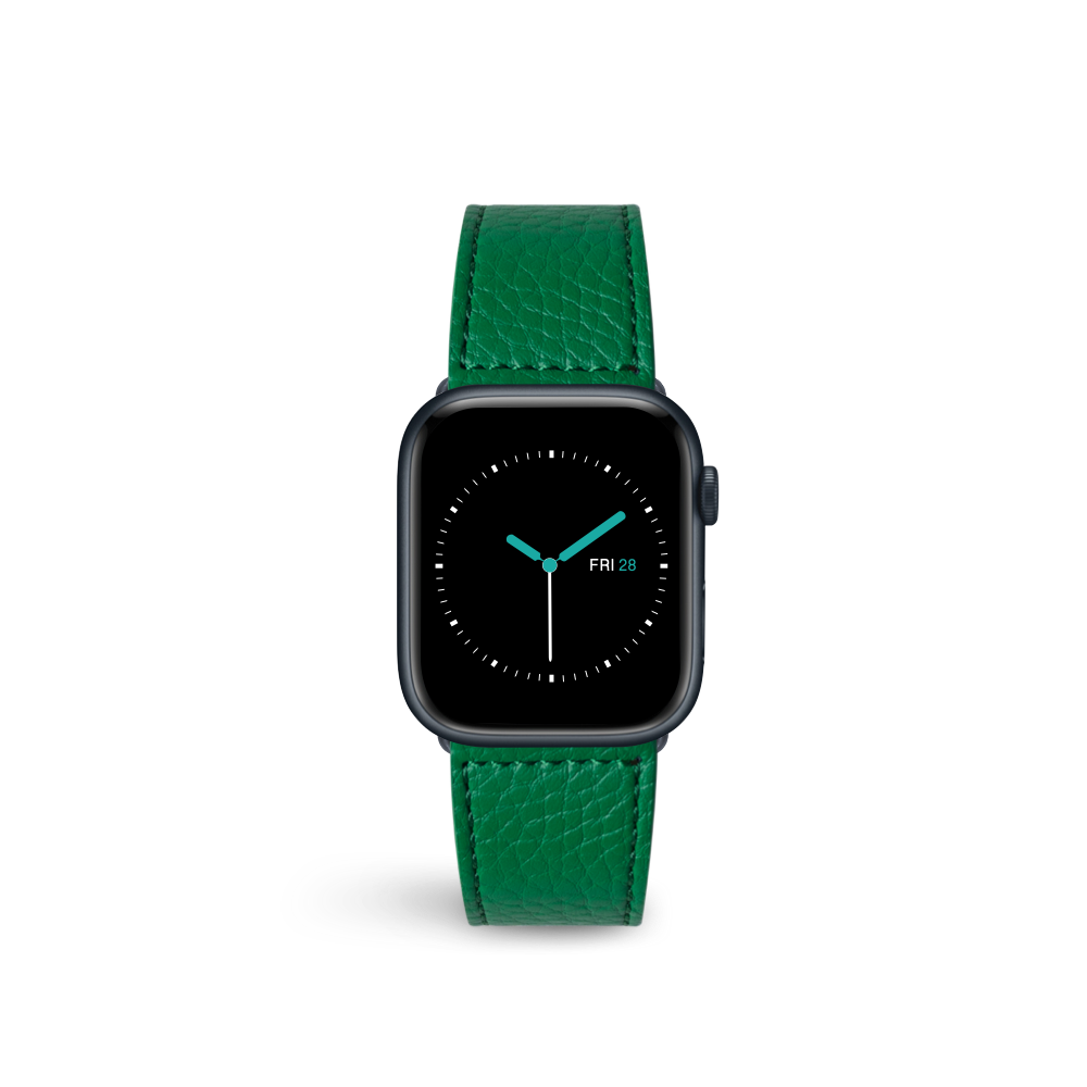 Leather Apple Watch Sport Strap | British Green