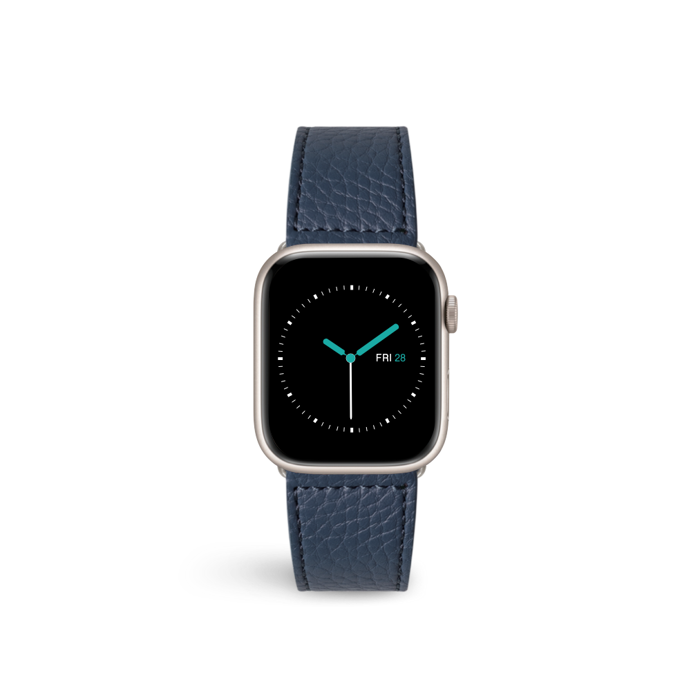 Leather Apple Watch Sport Strap | Bluette