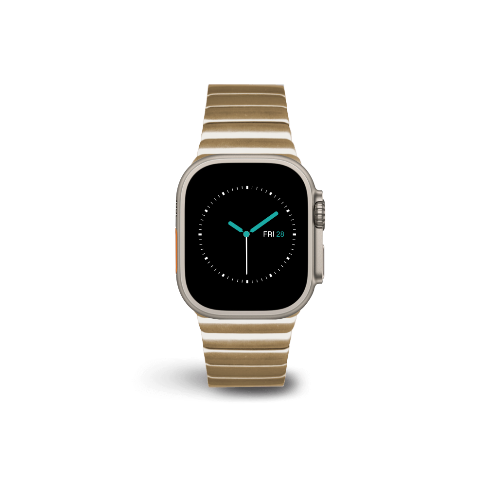 Link Bracelet Band | Gold Stainless Steel