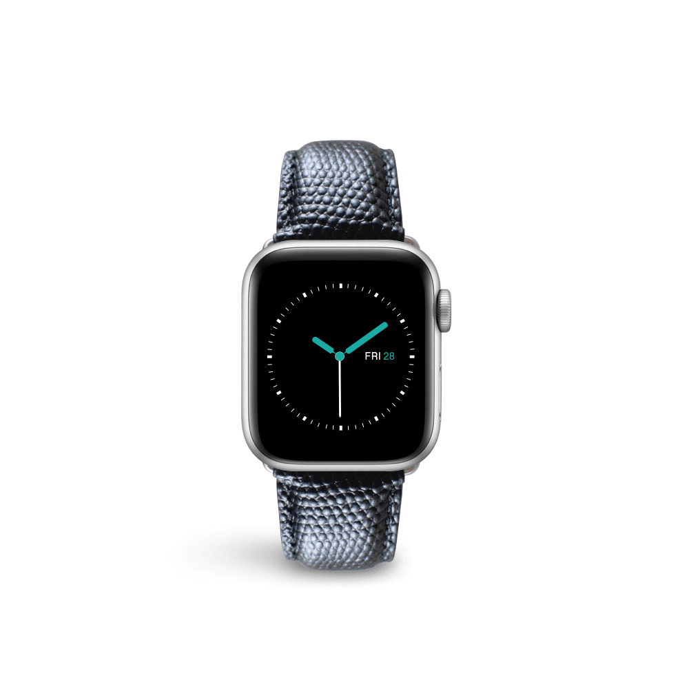 Lizard Leather - Black - MINTAPPLE.