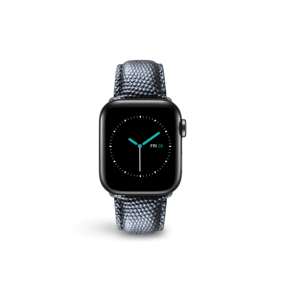 Lizard Leather - Black - MINTAPPLE.