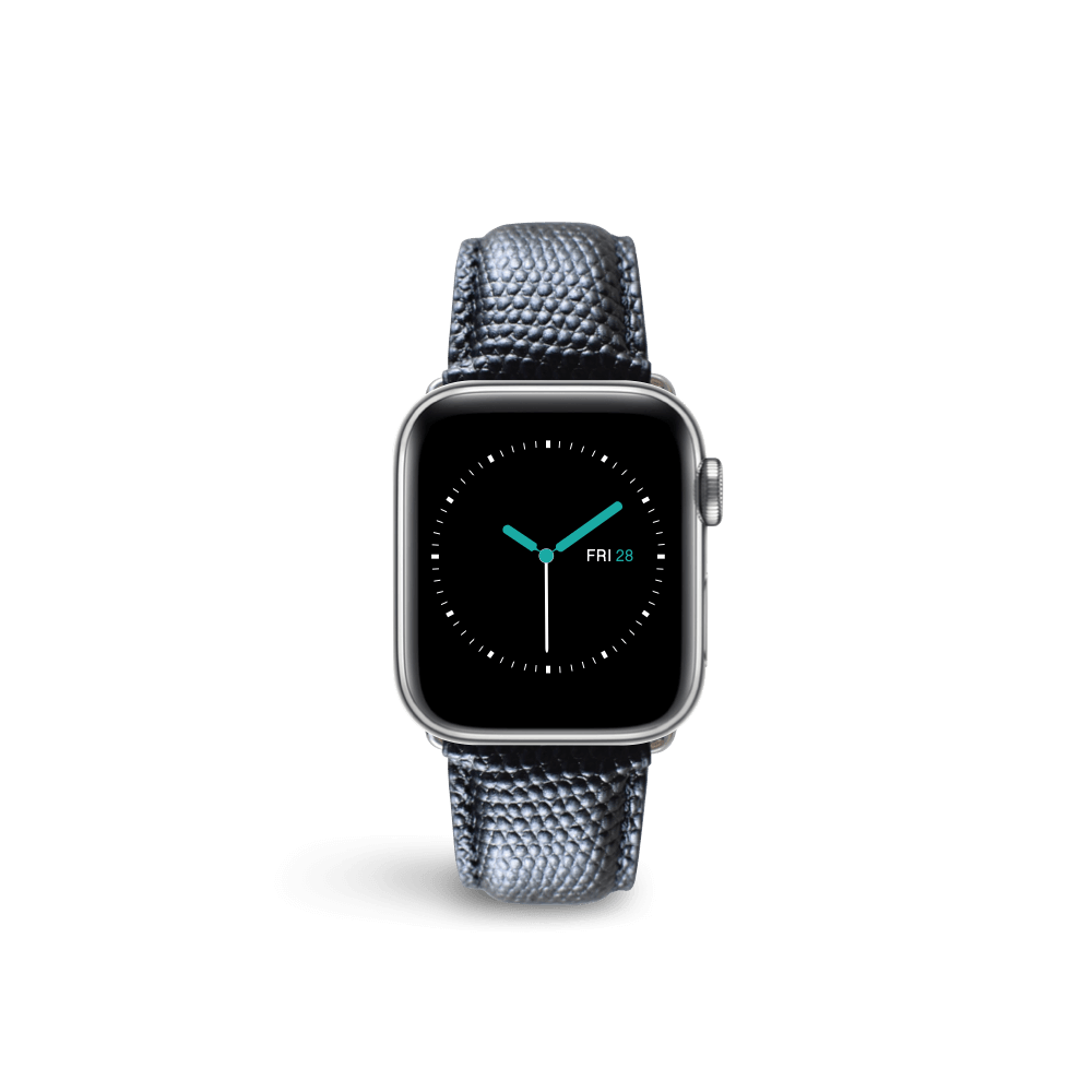 Lizard Leather - Black - MINTAPPLE.