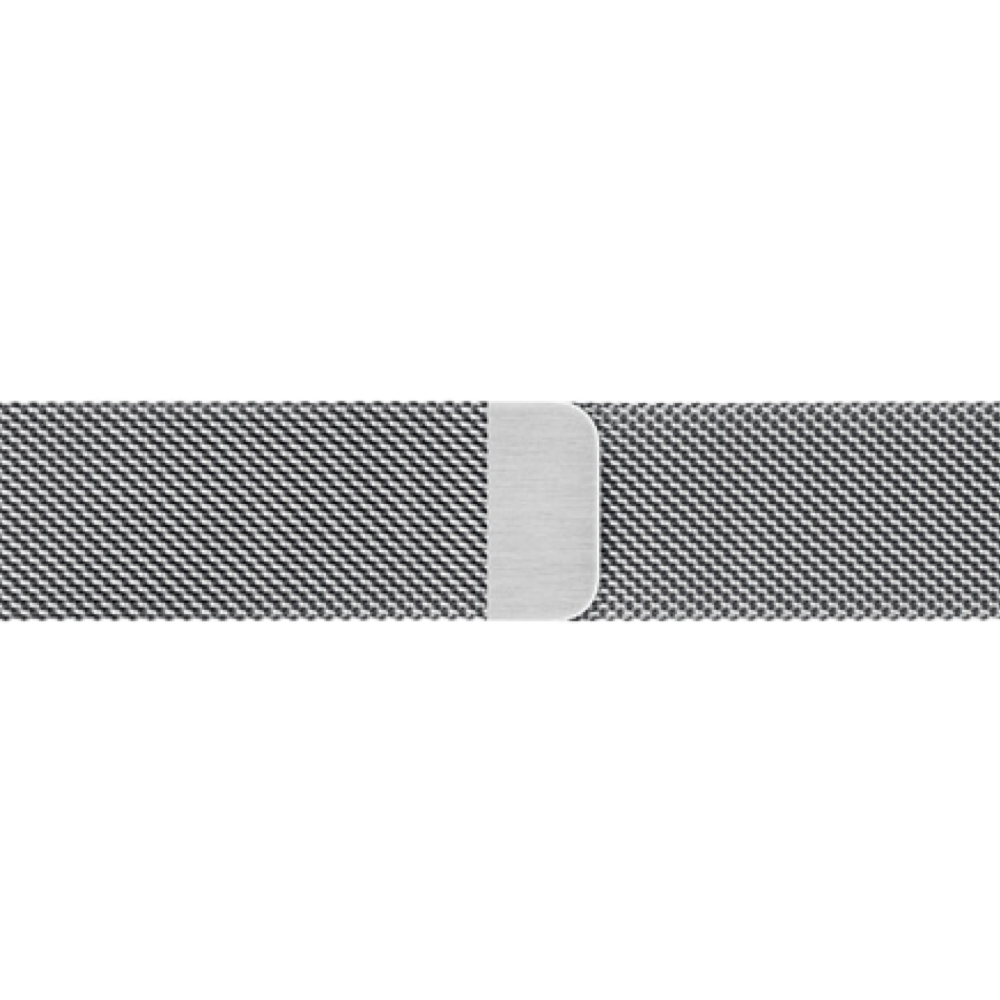 Milanese Loop Magnetic Strap - Silver Stainless Steel - MINTAPPLE.