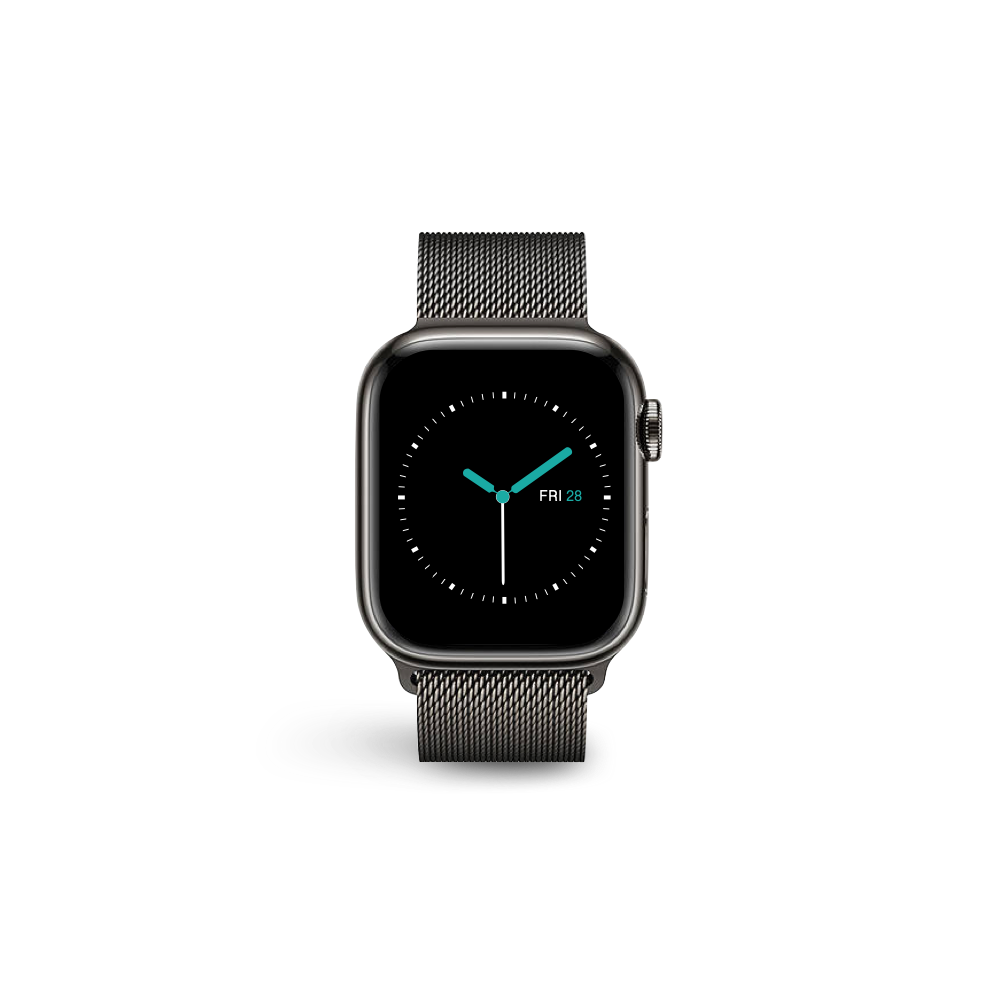 Milanese Loop Strap | Graphite Stainless Steel