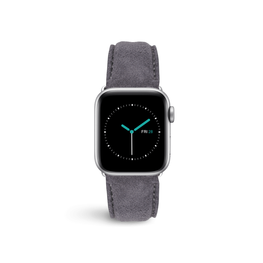 Suede Leather - Grey - MINTAPPLE.