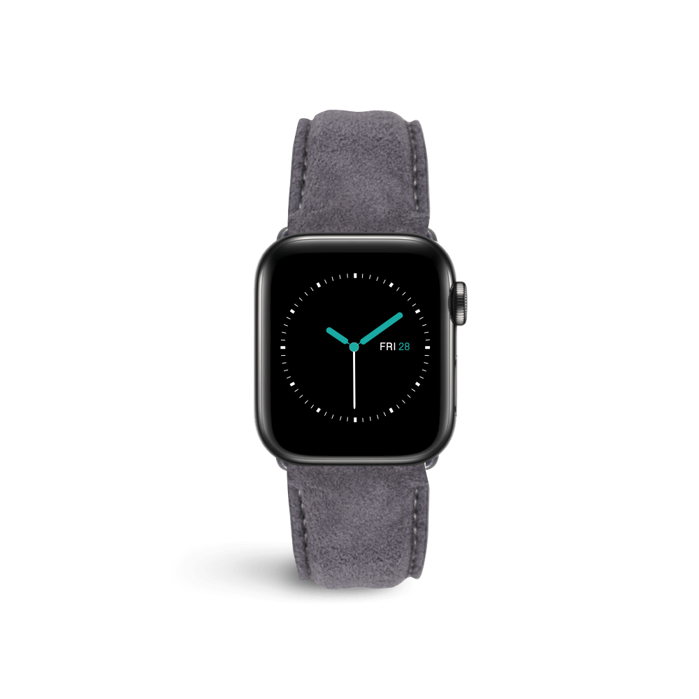Suede Leather - Grey - MINTAPPLE.