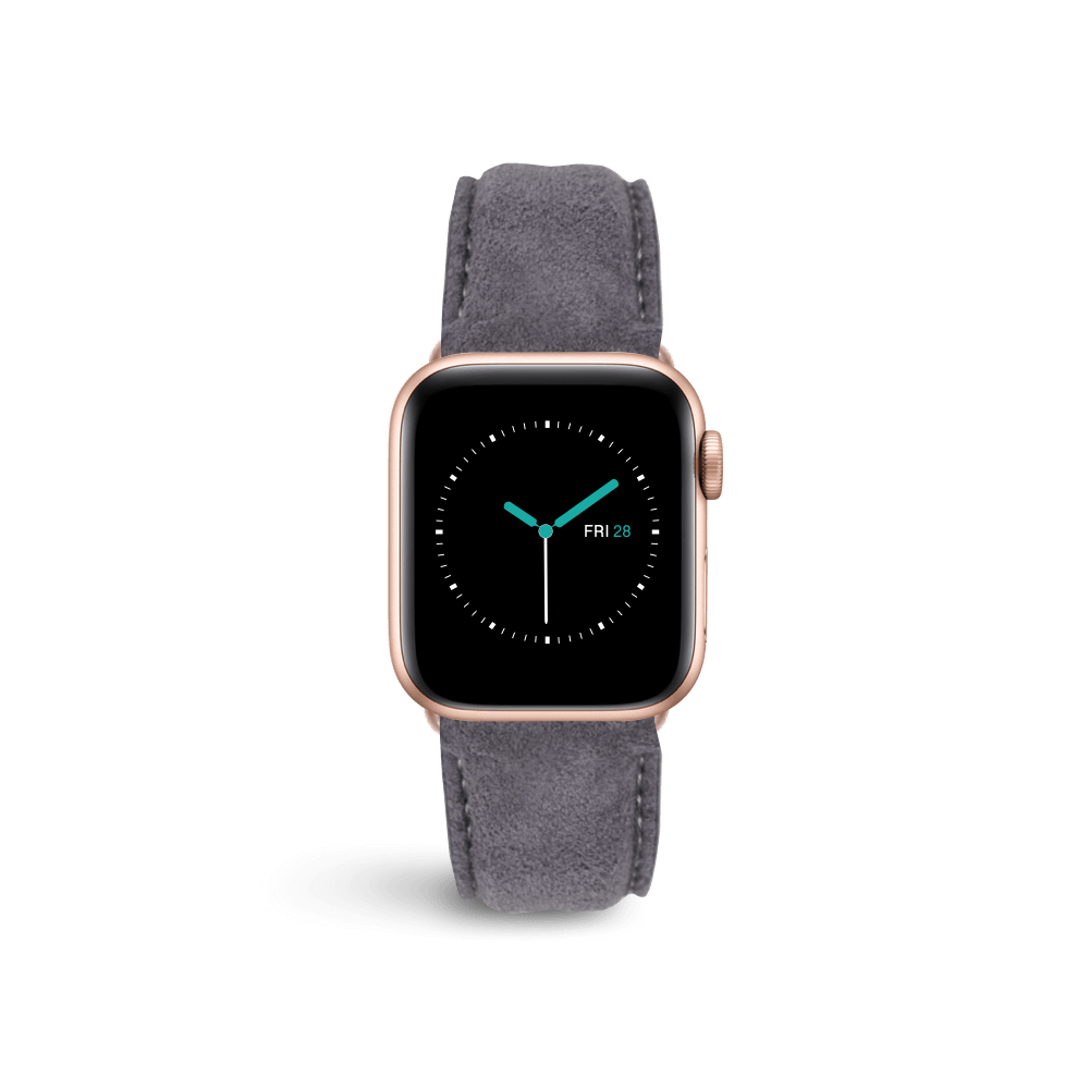Suede Leather - Grey - MINTAPPLE.