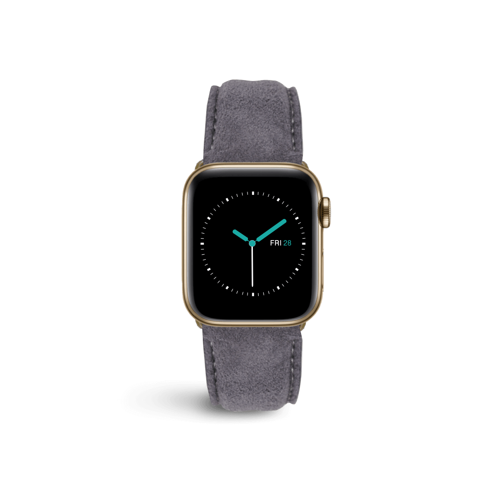 Suede Leather - Grey - MINTAPPLE.