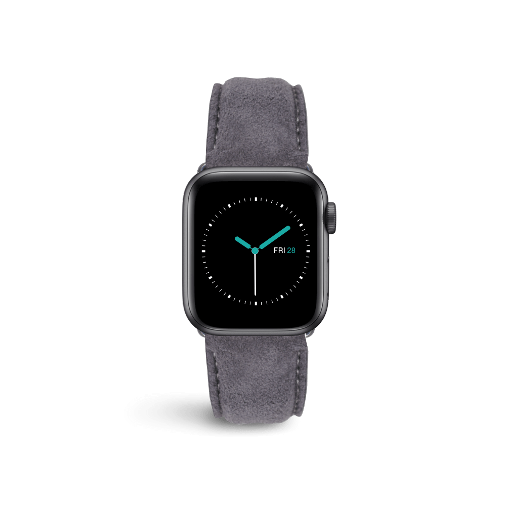 Suede Leather - Grey - MINTAPPLE.