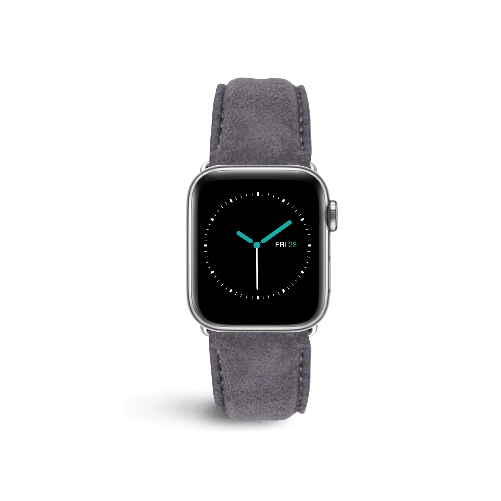 Suede Leather - Grey - MINTAPPLE.