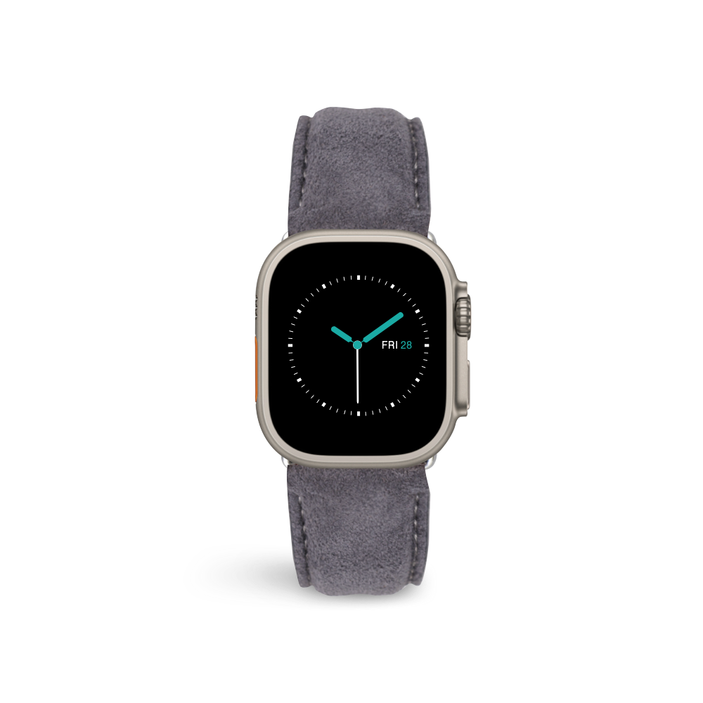 Suede Leather | Grey - MINTAPPLE.