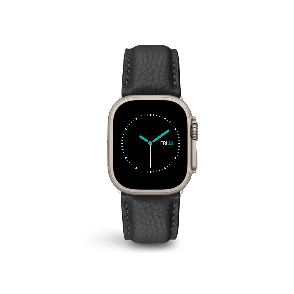 Top Grain Leather | Black