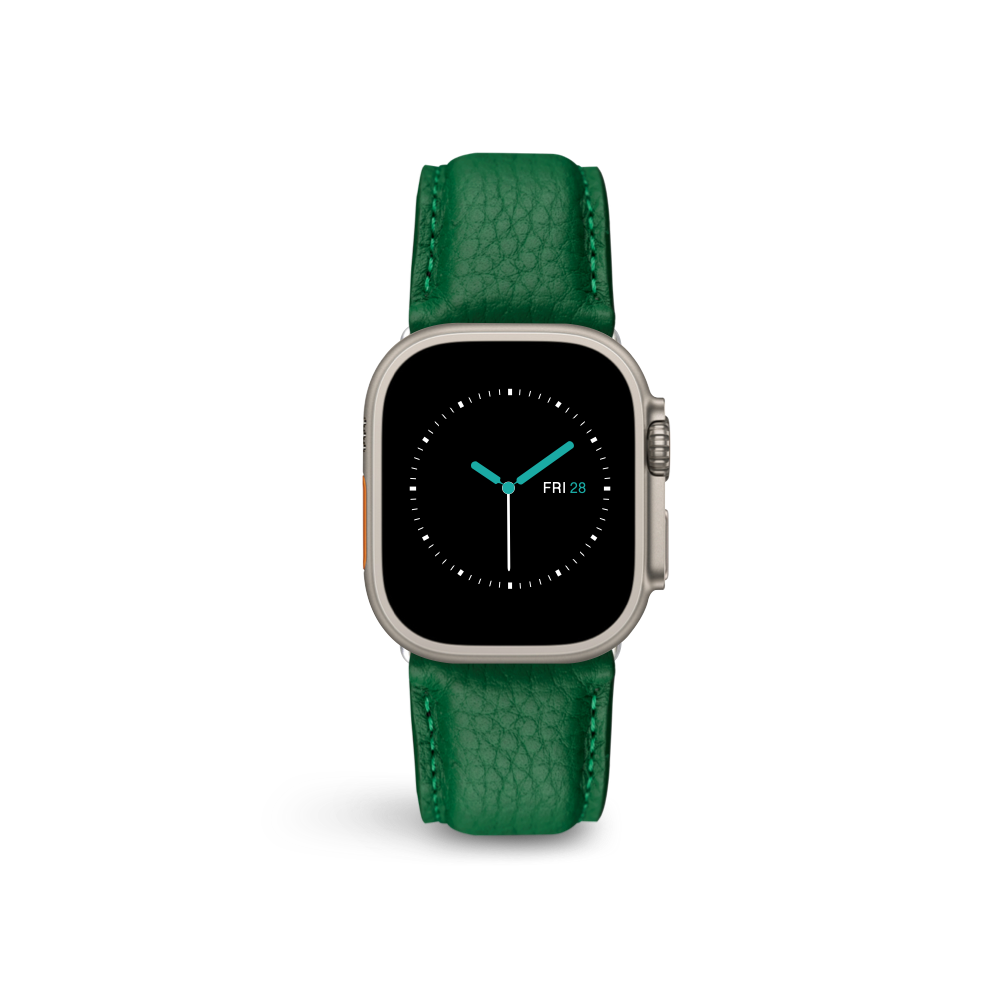 Top Grain Leather | British Green