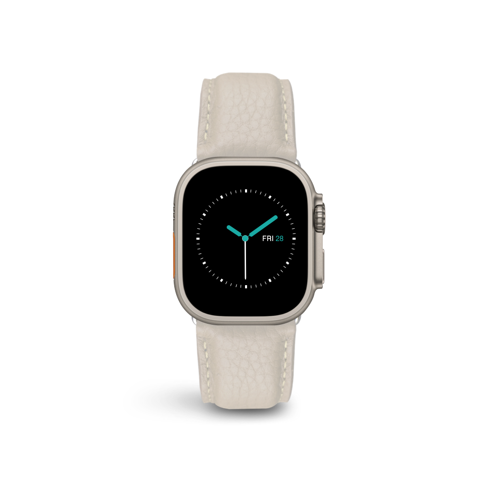 Top Grain Leather | Rose White