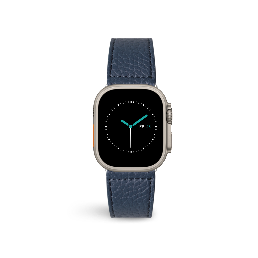 Leather Apple Watch Sport Strap | Bluette