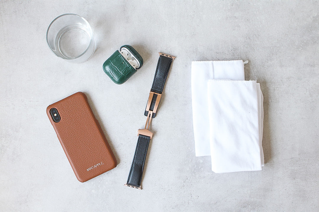 Caring for your Leather Apple Accessories