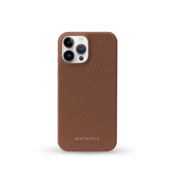 iPhone 15 Pro Max Case | Top Grain Leather | Brown | MagSafe